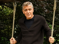 George Clooney doesn't regret urging Biden to drop out in New York Times op-ed George Clooney on a swing, Esquire magazine