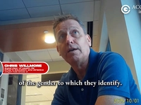 Arlington schools defy Trump's transgender order despite federal funding threat from administration A hidden camera captures Arlington Public Schools' Chris Willmore.