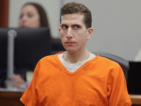 Bryan Kohberger during his sentencing hearing