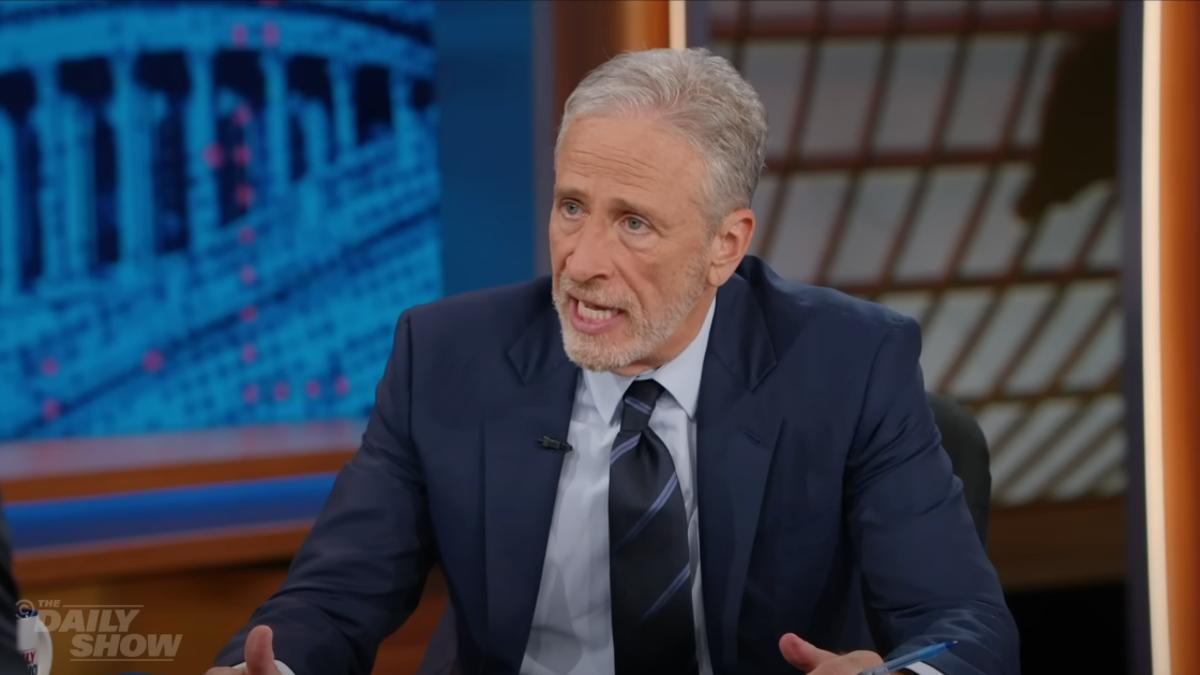 Jon Stewart speaks about Israel and Gaza
