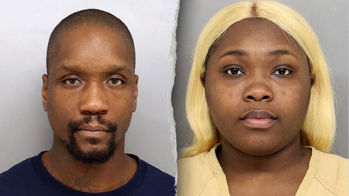 Montianez Merriweather and Dekyra Vernon mugshots