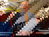 Thune, Emmer erupt at Democrats, accuse Schumer of ‘playing games’ with American lives amid shutdown standoff Senate Majority Leader John Thune speaks at a press conference following a Republican policy luncheon on Capitol Hill.