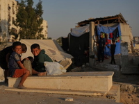 In Gaza cemeteries, some displaced Palestinians live among the dead The Associated Press