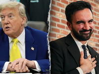 Trump tells '60 Minutes' it would be 'hard' to send money to New York City if Mamdani won President Trump and NYC Democratic mayoral candidate Zohran Mamdani