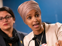 Ilhan Omar calls out Sen. Schumer for not endorsing Mamdani in NYC mayoral race, mocks antisemitism concerns Rep. Ilhan Omar speaks